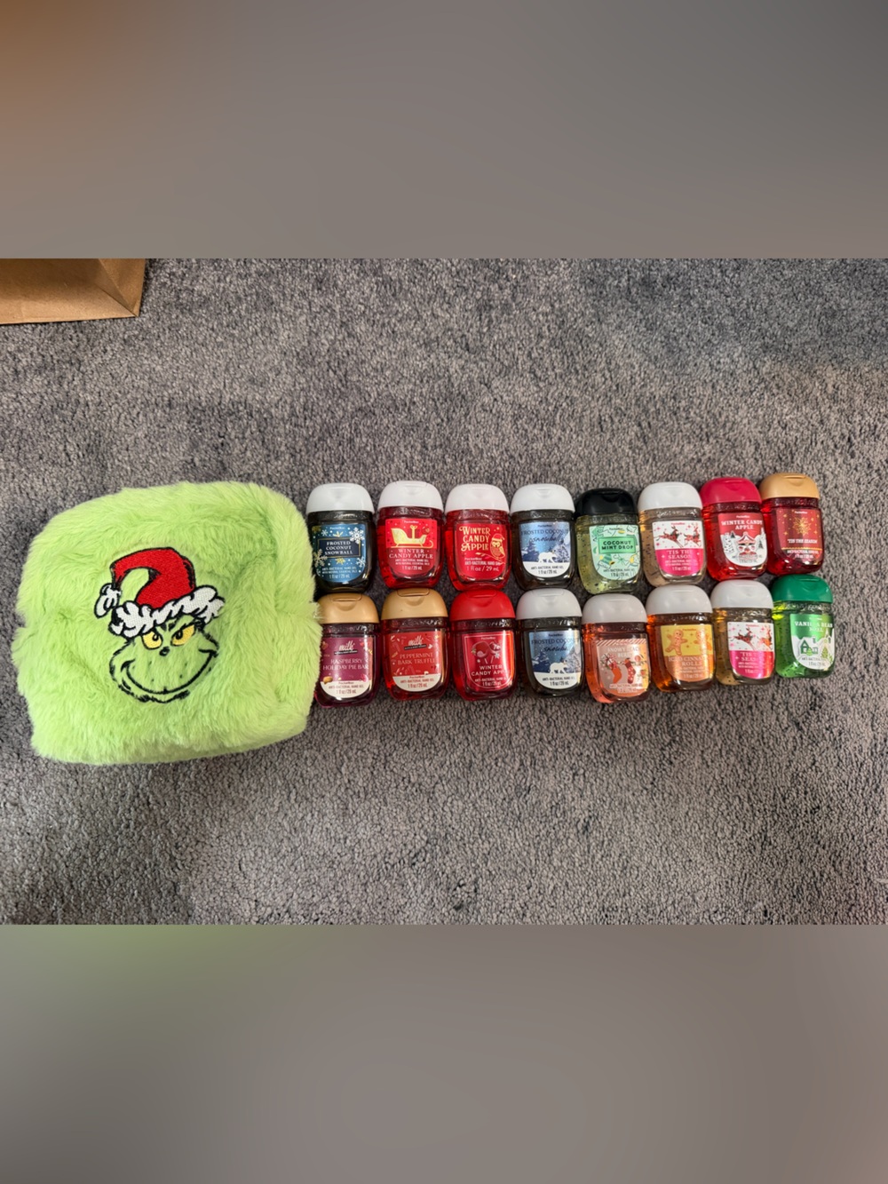 Bundle of Christmas/ Winter Bath & Body Works Hand Sanitizers.